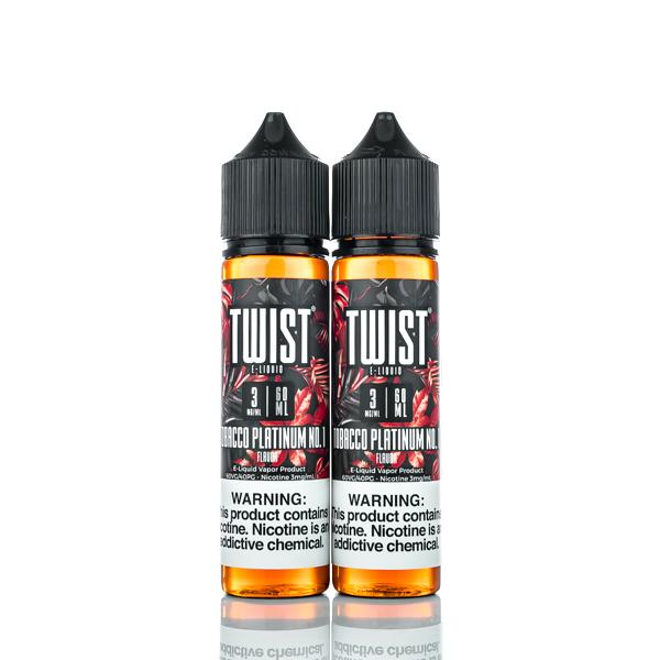 TWIST E-LIQUIDS - TOBACCO PLATINUM NO.1 - 120ML