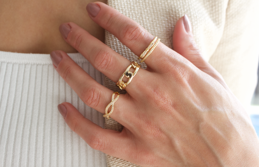 Chunky Cuban Curb Ring (D9)